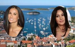 Актрисите Деми Мур и Моника Белучи са на почивка в Хърватия